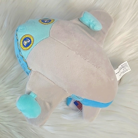 United States Of America Presidents Plane Plush Airplane Stuffed Soft Toy Jet 9" - Picture 15 of 17